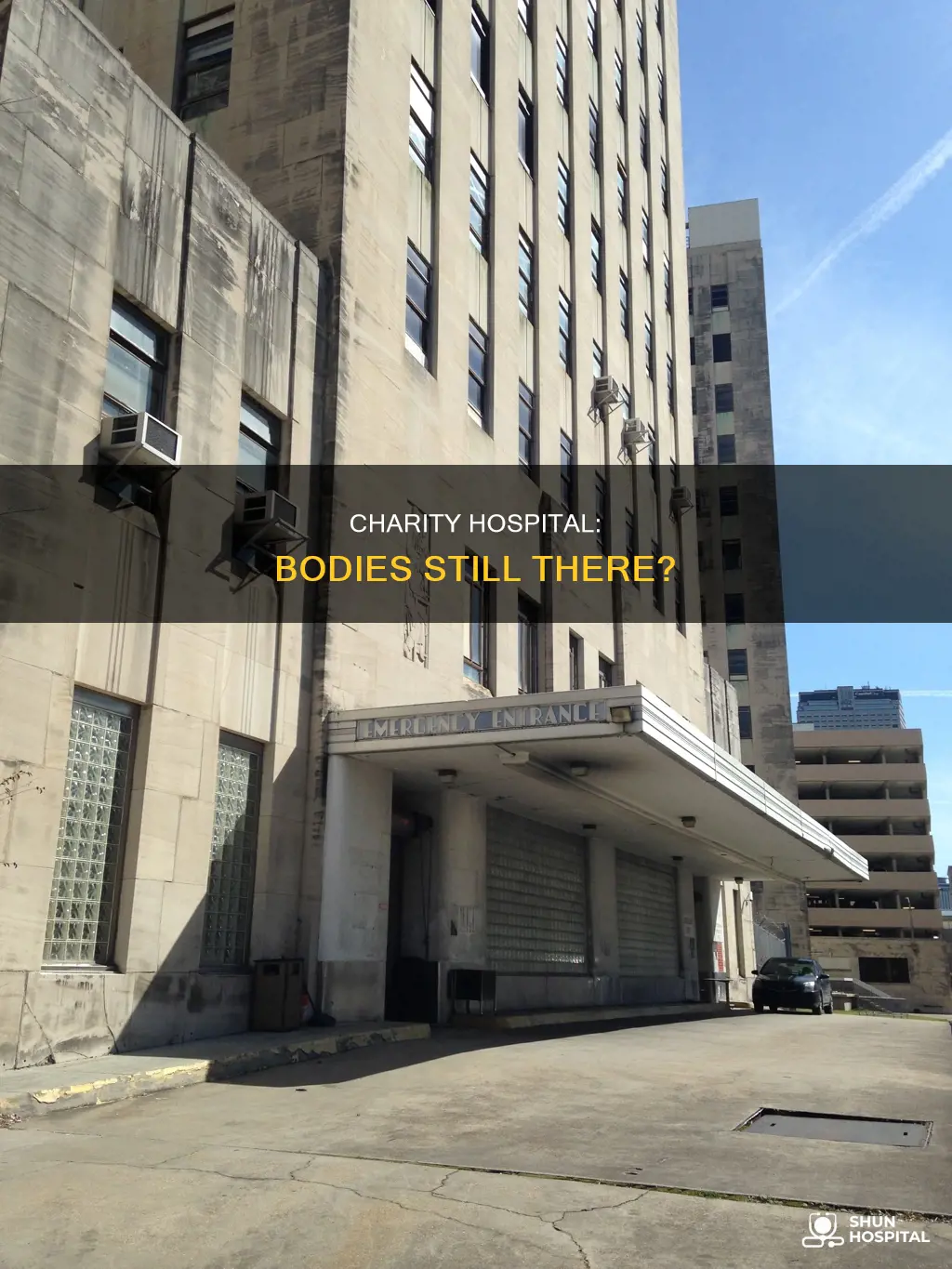 are there still bodies in charity hospital