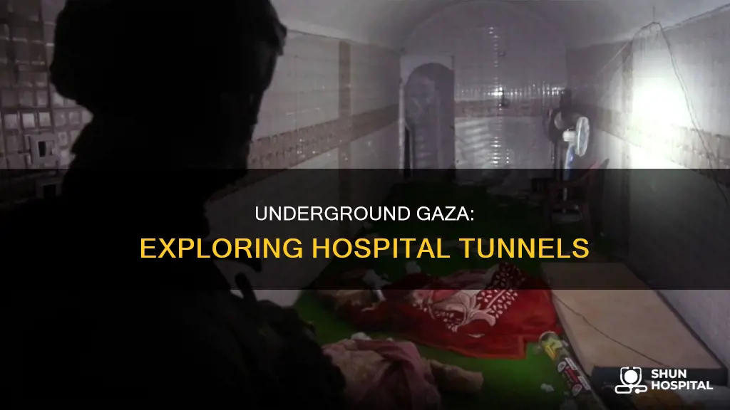 are there tunnels under hospitals in gaza