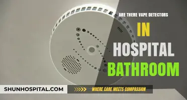 Vaping in Hospital Bathrooms: Can You Get Caught?