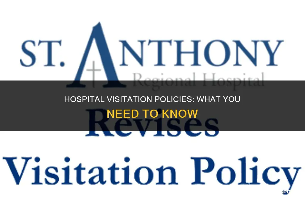 are they allowing visitors at hospitals