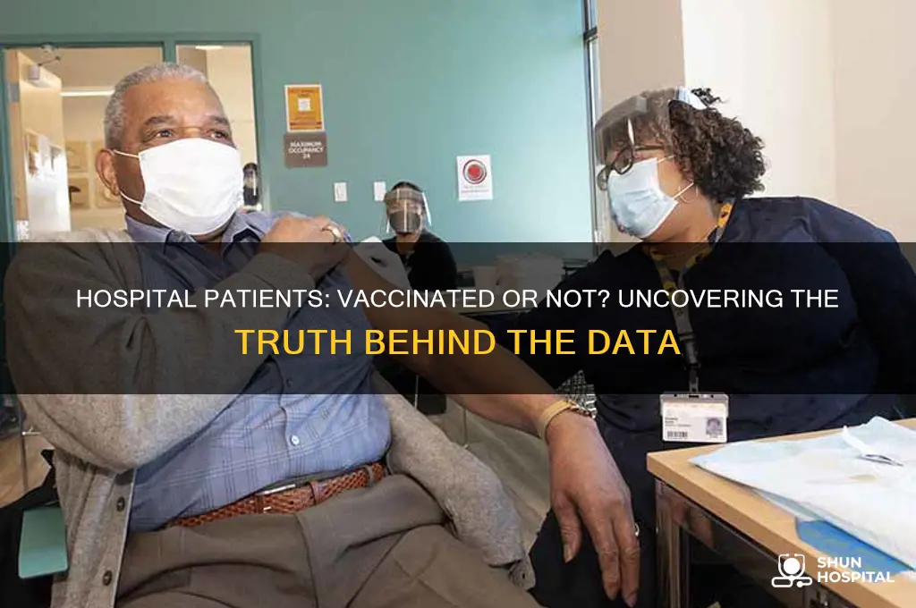 are those in hospital vaccinated