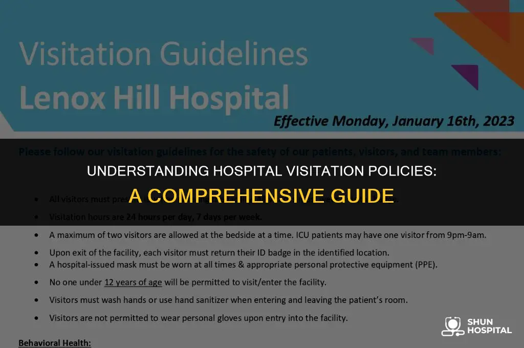 are u allowed visitors in hospital