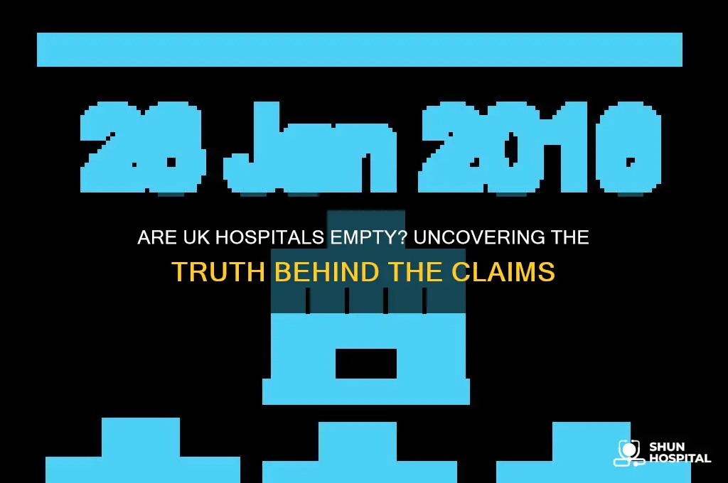 are uk hospitals empty