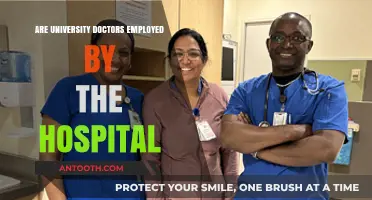 University Doctors: Who Employs Them?