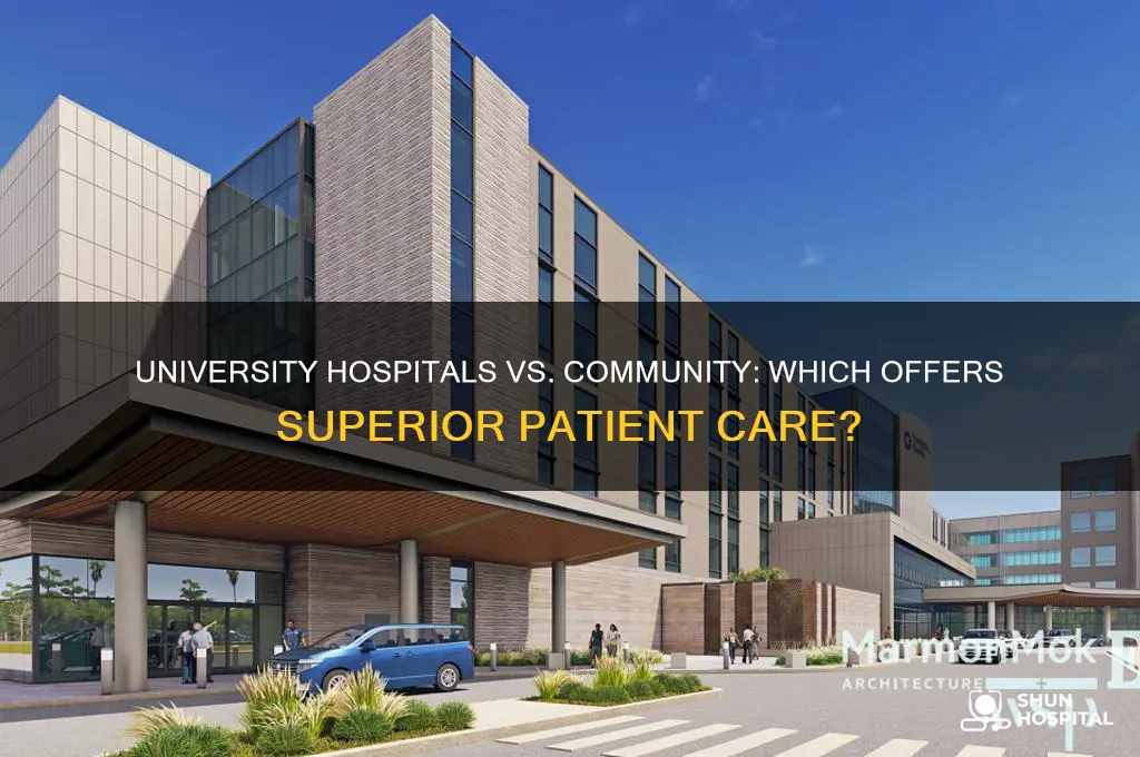 are university hospitals better