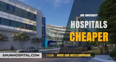 Are University Hospitals More Affordable? Exploring Costs and Benefits
