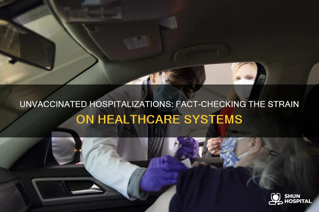 are unvaccinated filling hospitals