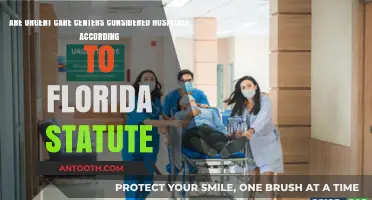 Are Urgent Care Centers Hospitals Under Florida Statute?