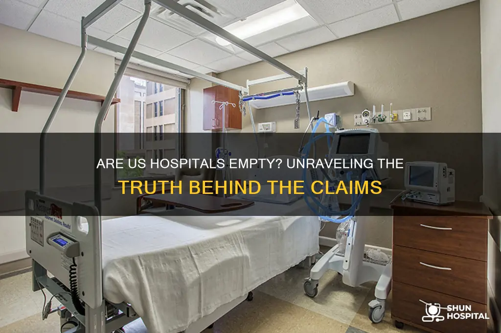 are us hospitals empty