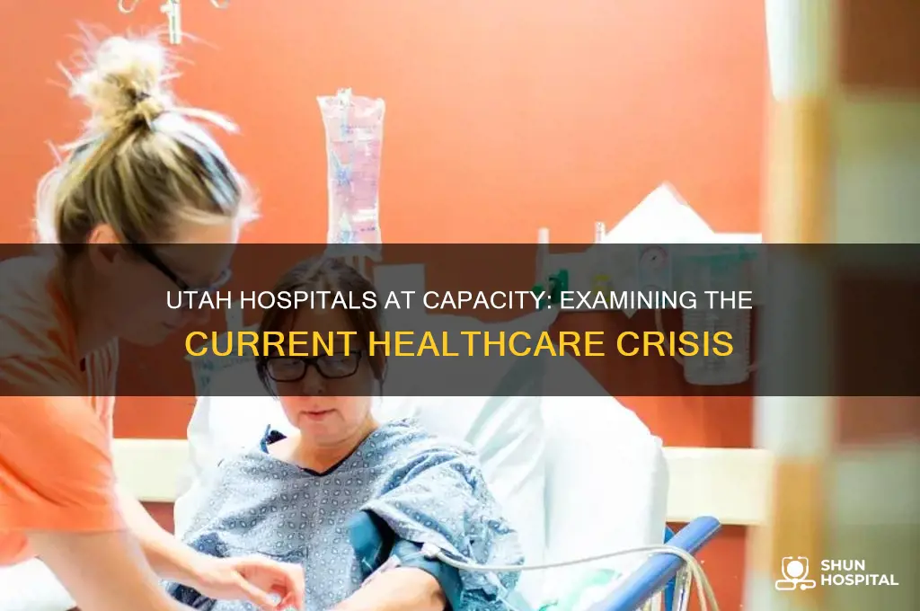 are utah hospitals full