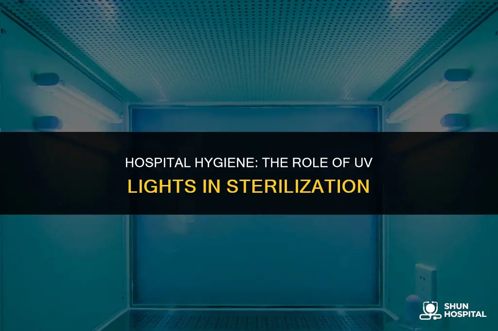 are uv lights oresent in hospital