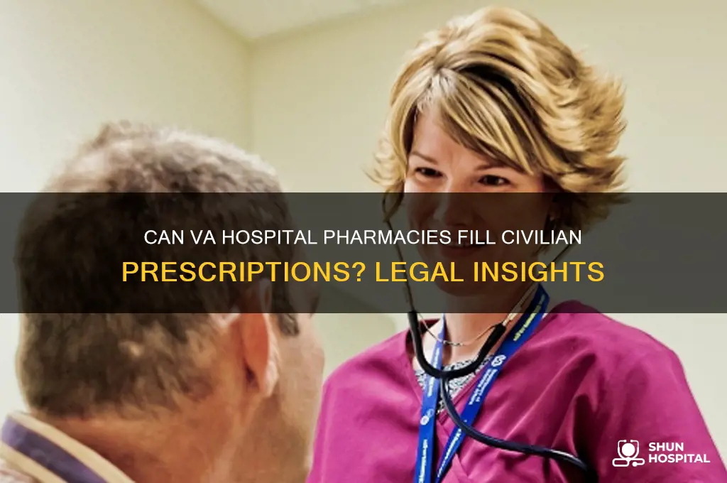 are va hospital pharmacies required to accept civilian prescriptions