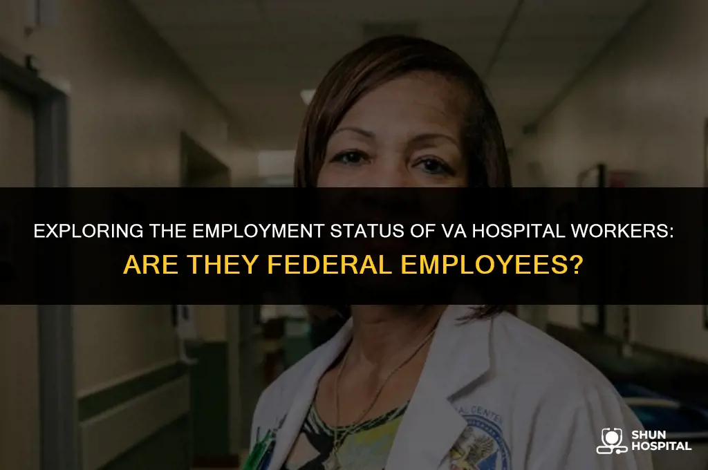 are va hospital workers federal employees