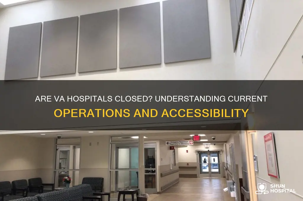 are va hospitals closed