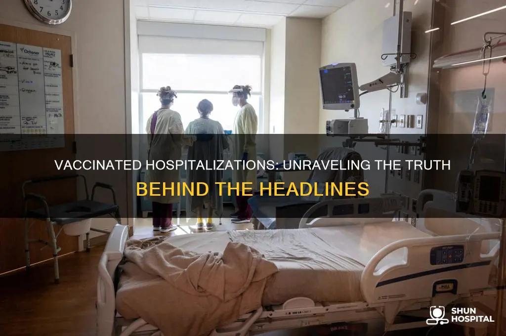 are vacinated people being hospitalized
