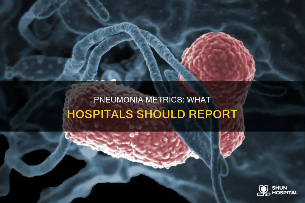are ventilator associated pneumonia reported metrics hospital