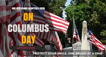 Veterans Hospitals: Columbus Day Operations