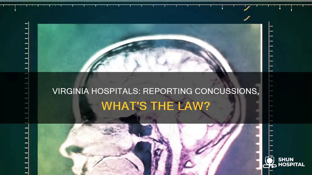 are virginia hospitals required to report concussions