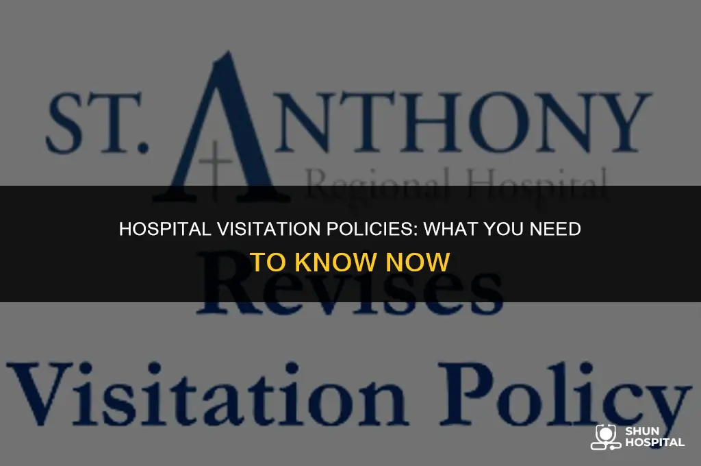 are visitors allowed at hospitals yet
