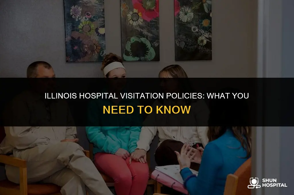 are visitors allowed in illinois hospitals