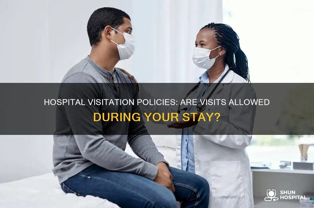 are visits allowed in hospitals