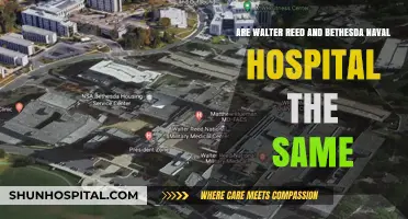 Walter Reed vs. Bethesda Naval Hospital: Are They the Same?