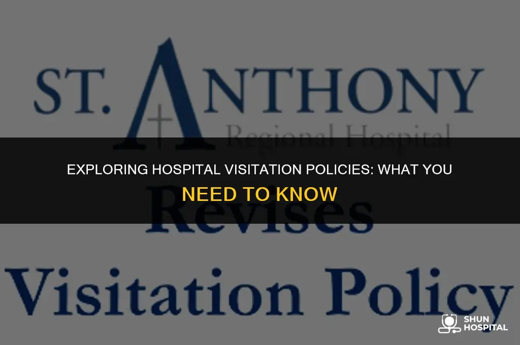 are we allowed to visit hospitals