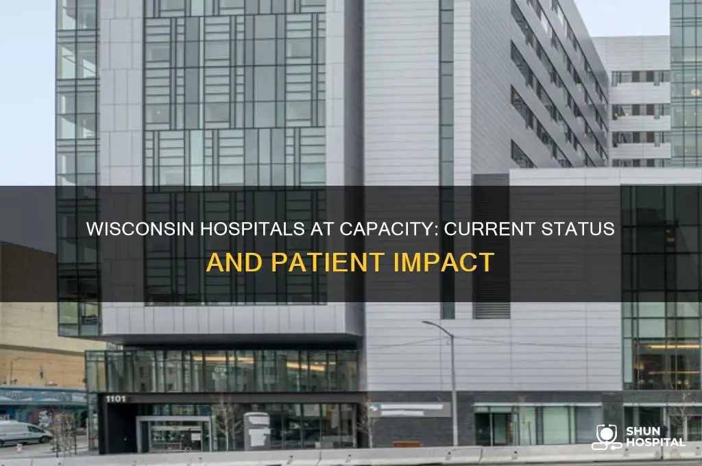 are wisconsin hospitals at capacity