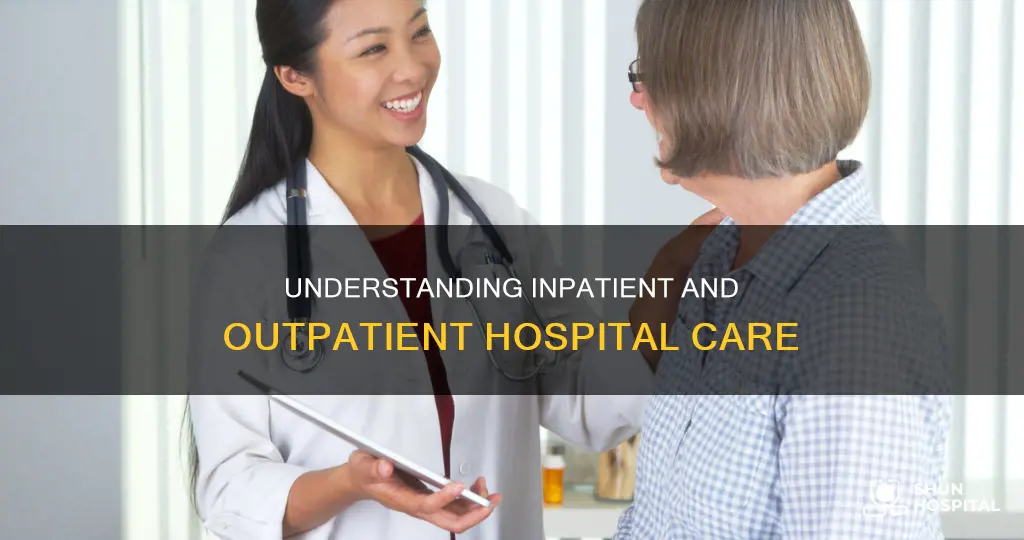 are you a hospital inpatient or outpatient