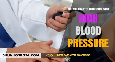 High Blood Pressure Hospitalization: When to Seek Emergency Care