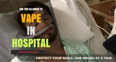 Vaping in Hospitals: Is It Permitted?