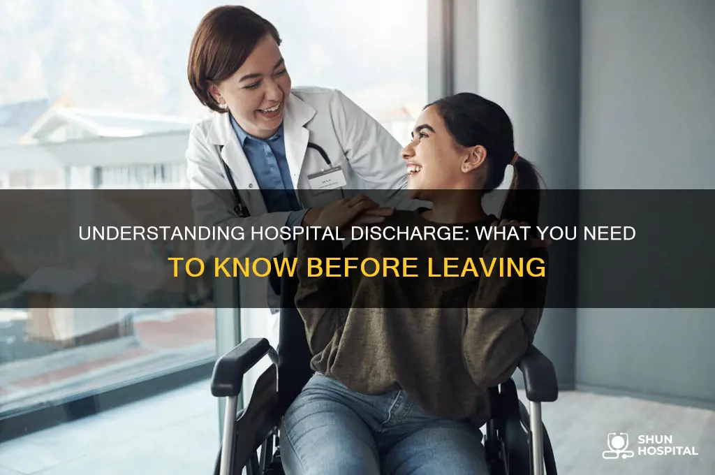 are you discharged from hospital