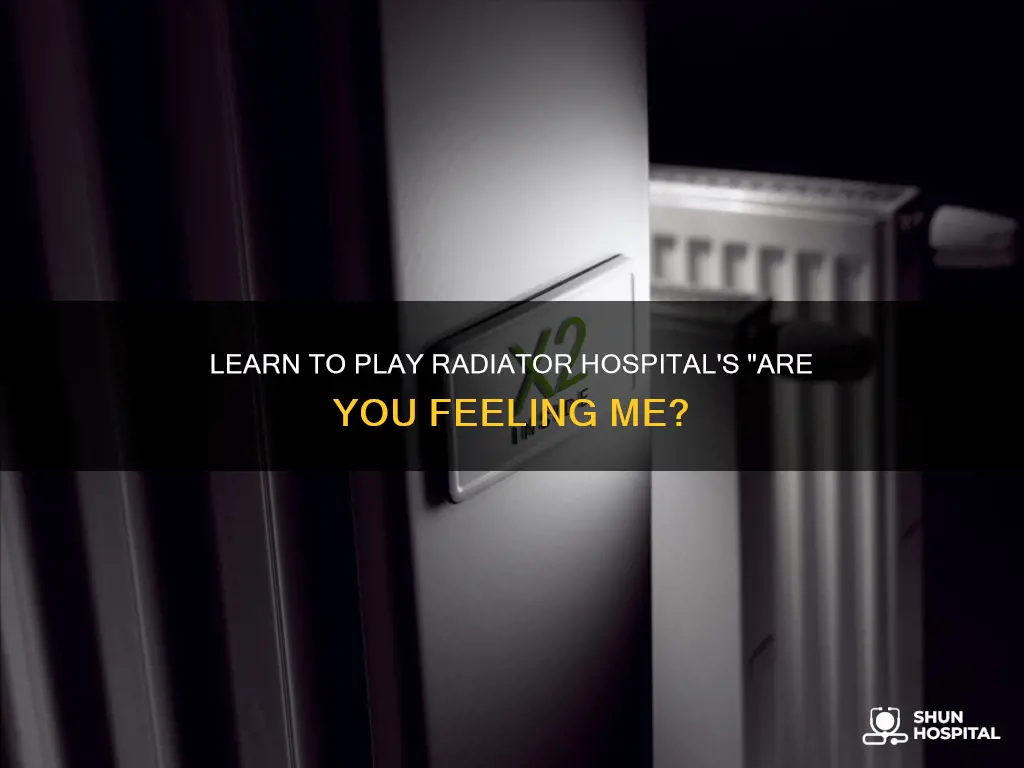 are you feeling me radiator hospital guitar