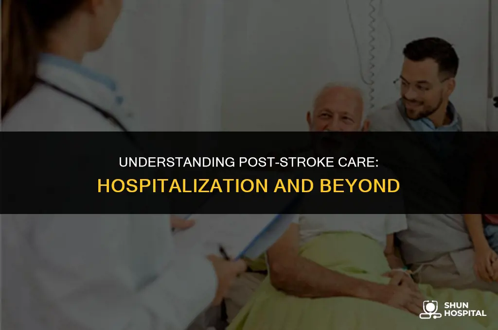 are you hospitalized after a stroke