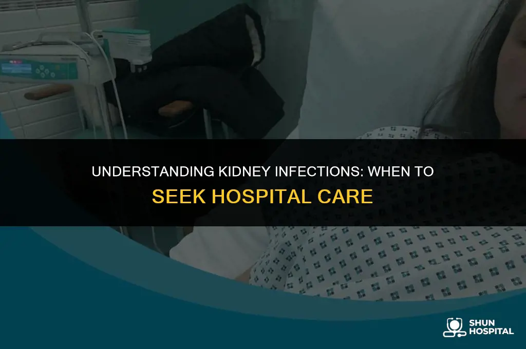 are you hospitalized for kidney infection