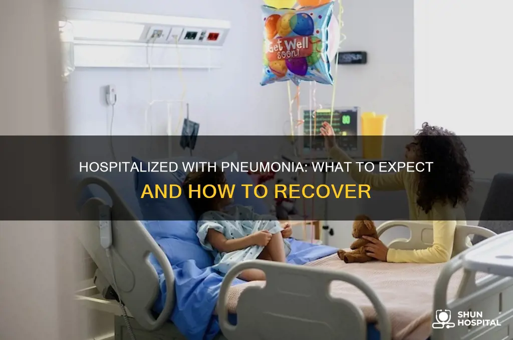 are you hospitalized with pneumonia