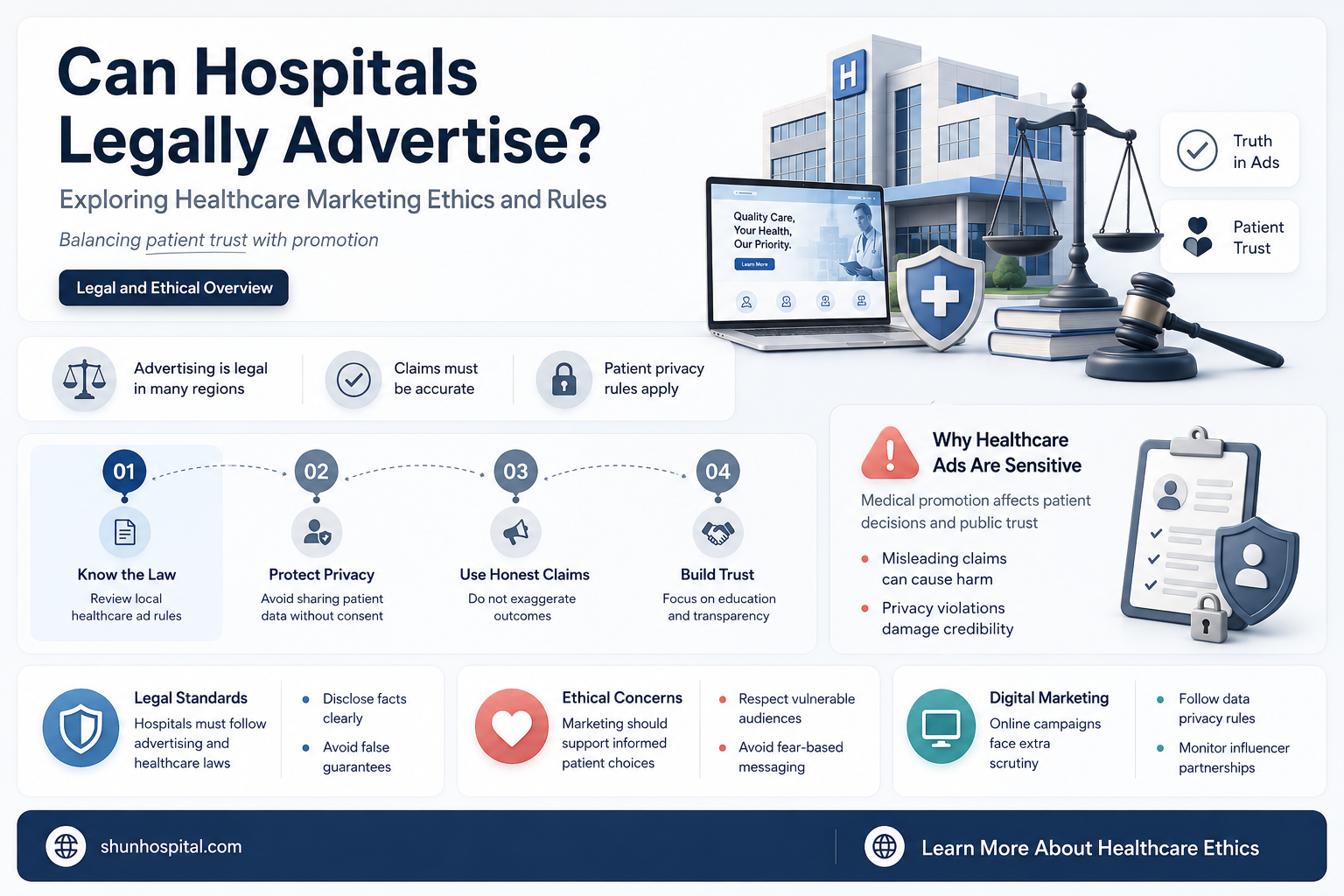are hospitals allowed to advertise