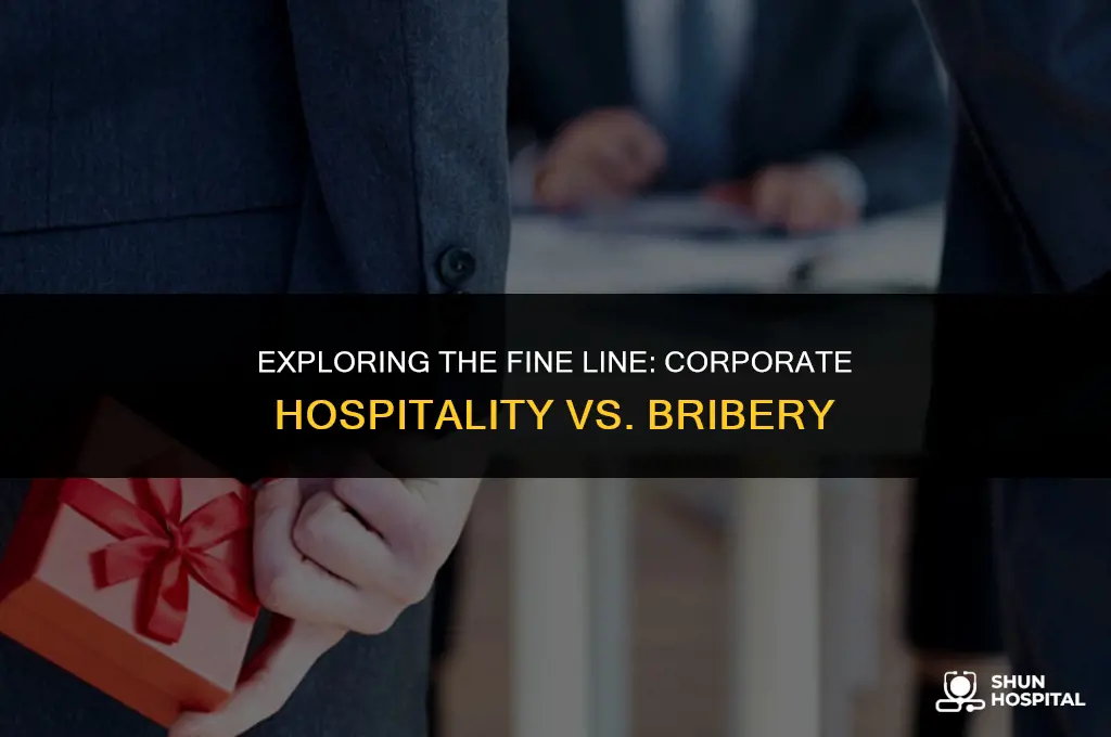 could corporate hospitality amount to bribery