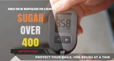 High Blood Sugar: When Does 400+ Require Hospitalization?