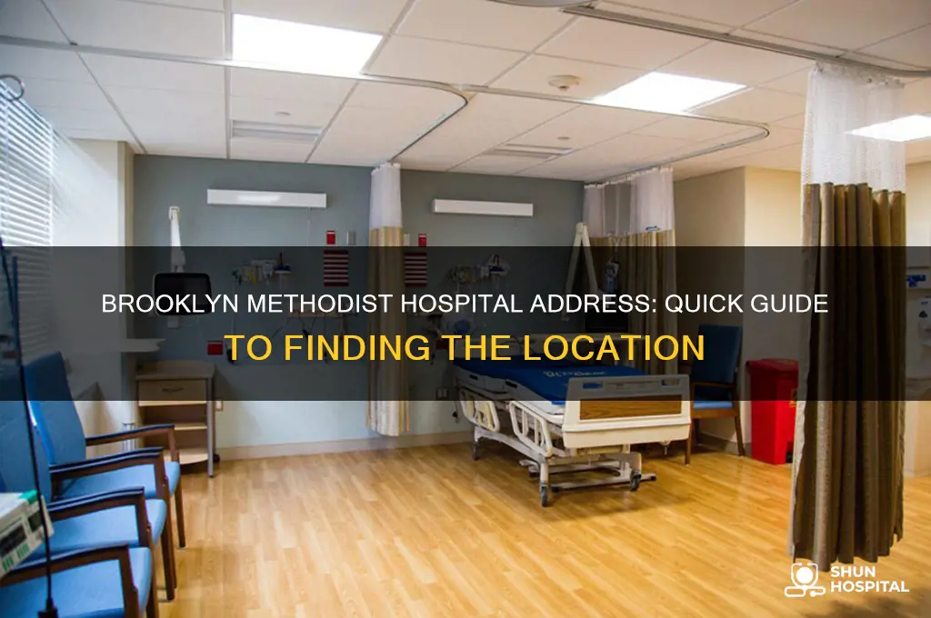 could you give me the address of brooklyn methodist hospital