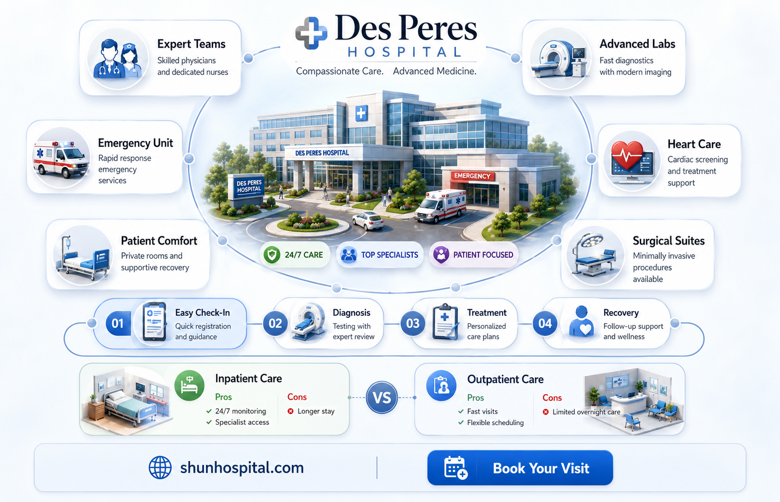 are des peres hospital and medical center
