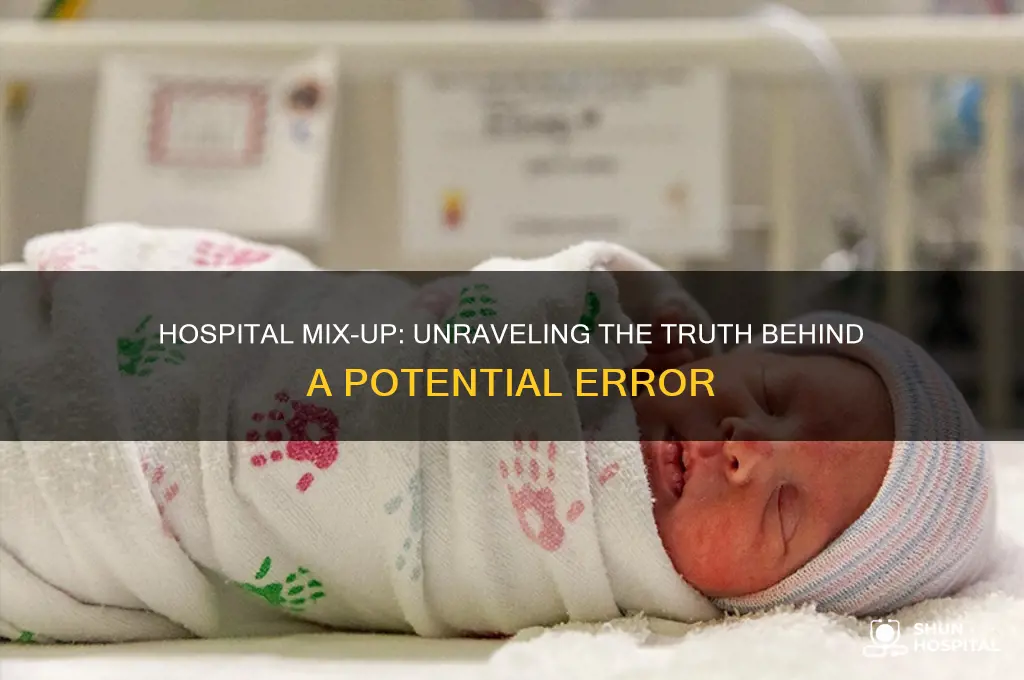 did a mix-up occur at this hospital explain your answer