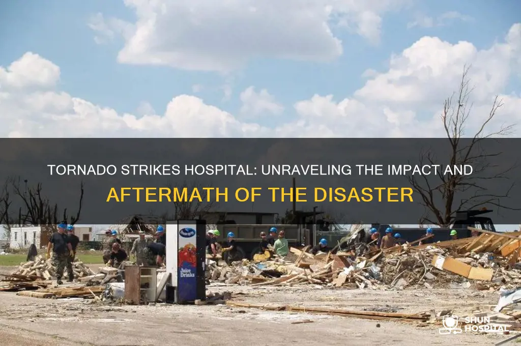 did a tornado hit hospital