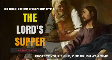 Ancient Hospitality Customs: Their Role in the Lord's Supper Explored