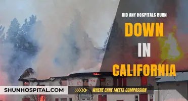 California Hospitals: Fires and Destruction