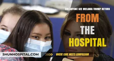 Melania Trump's Hospital Return: Unseen or Unreported?
