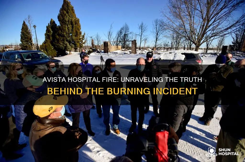 did avista hospital burn