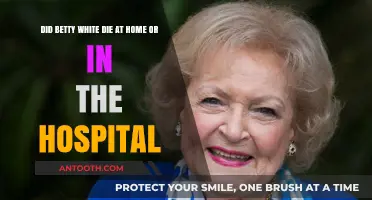 Betty White's Final Days: Home or Hospital? Unraveling the Mystery