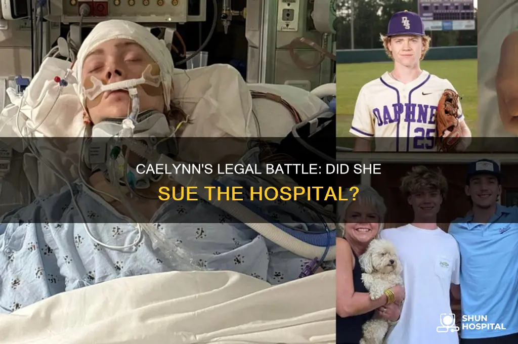 did caelynn sue the hospital