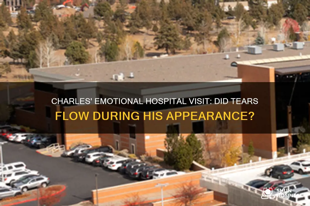 did charles cry at hospital